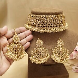 Kundan choker set/Indian jewelry